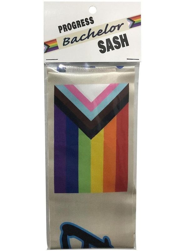 PROGRESS BACHELOR RAINBOW SASH