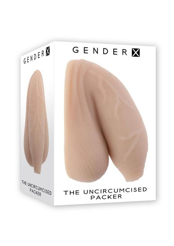 GENDER X TPE UNCIRCUMSIZED PACKER DILDO