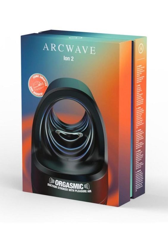 ARCWAVE ION 2 SILICONE PLEASURE AIR STROKER BLACK