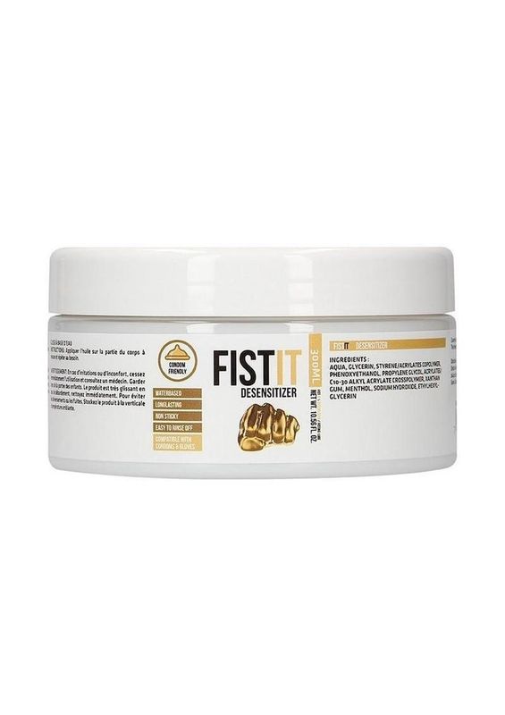 FIST IT NUMBING WATER BASED LUBRICANT 300ml