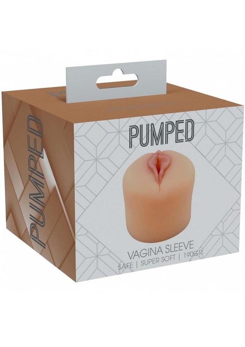 PUMPED VAGINA PUMP SLEEVE 190GR IVORY PUMPED VAGINA PUMP SLEEVE 190GR IVORY