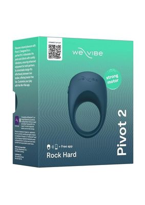 WE-VIBE PIVOT 2 VIBRATING COCK RING SLATE WE-VIBE PIVOT 2 VIBRATING COCK RING SLATE