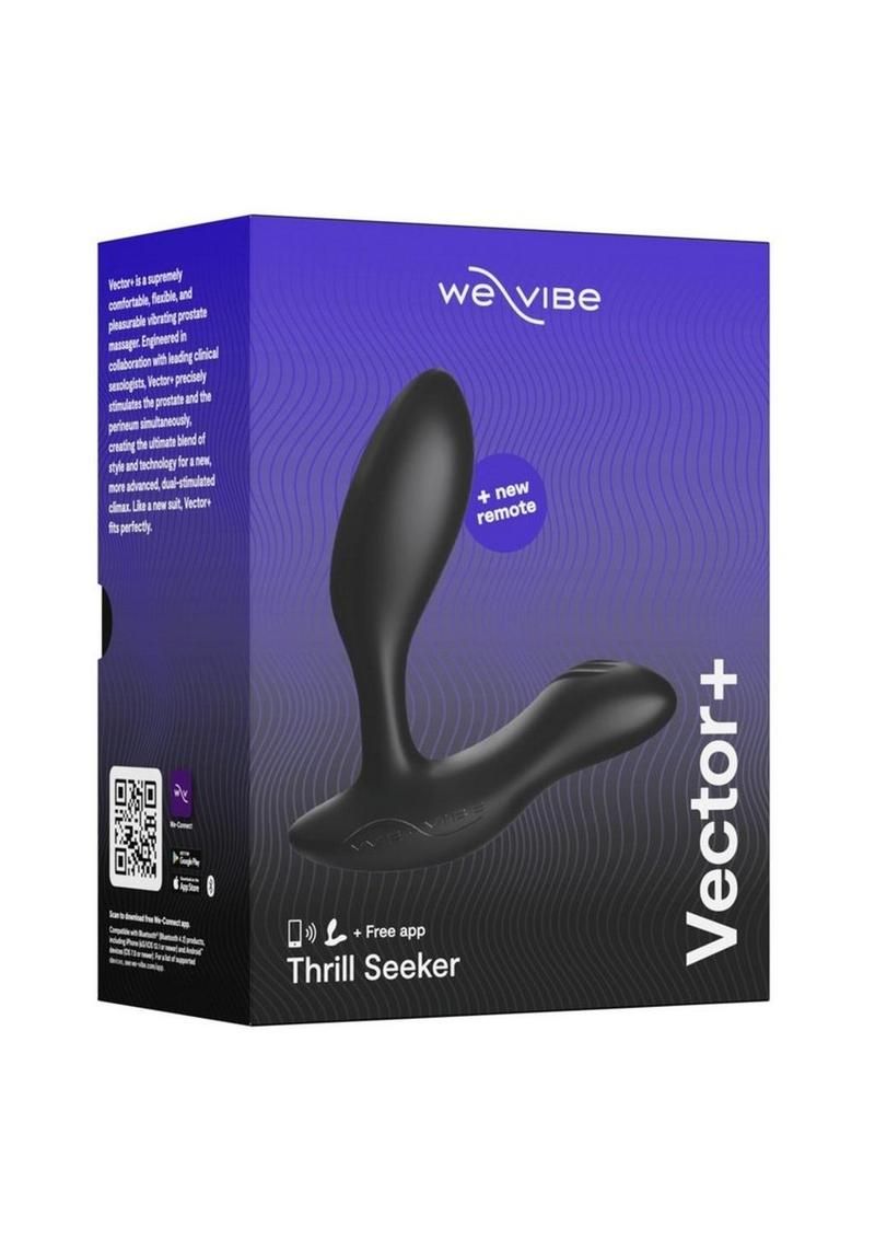 WE-VIBE VECTOR +, Color: CHARCOAL BLACK