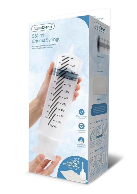 AQUACLEAN CLEAR ENEMA SYRINGE AQUACLEAN CLEAR ENEMA SYRINGE