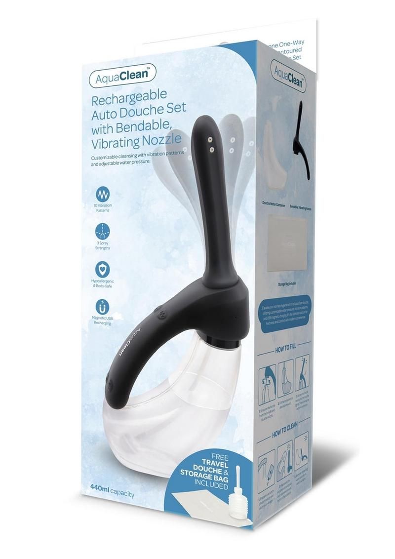 AQUACLEAN RECHARGEABLE AUTO DOUCHE AQUACLEAN RECHARGEABLE AUTO DOUCHE