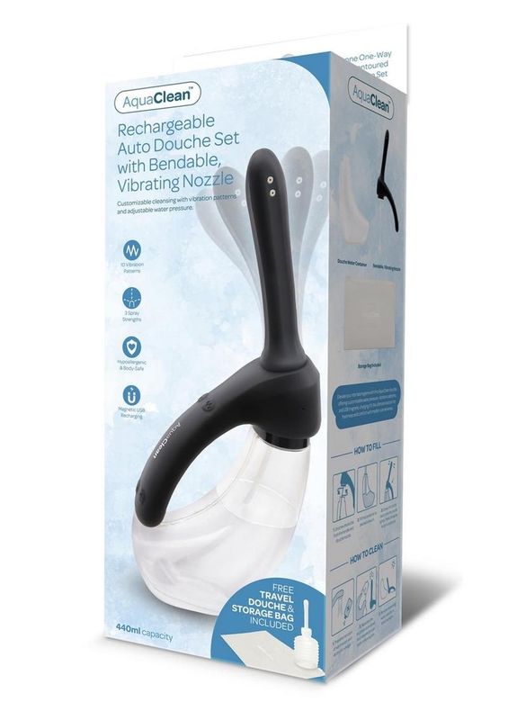 AQUACLEAN RECHARGEABLE AUTO DOUCHE AQUACLEAN RECHARGEABLE AUTO DOUCHE
