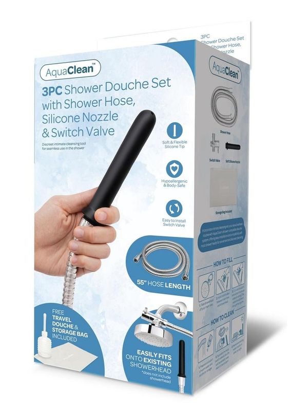 AQUACLEAN SHOWER DOUCHE SYSTEM WITH DIVERTER VALVE AQUACLEAN SHOWER DOUCHE SYSTEM WITH DIVERTER VALVE