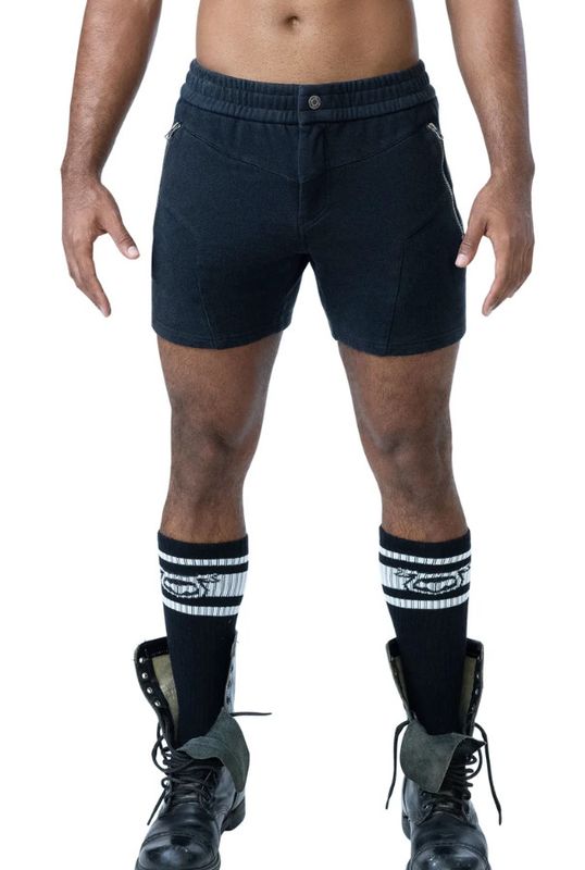 NASTY PIG CHAOS RUGBY SHORT BLACK NASTY PIG CHAOS RUGBY SHORT BLACK