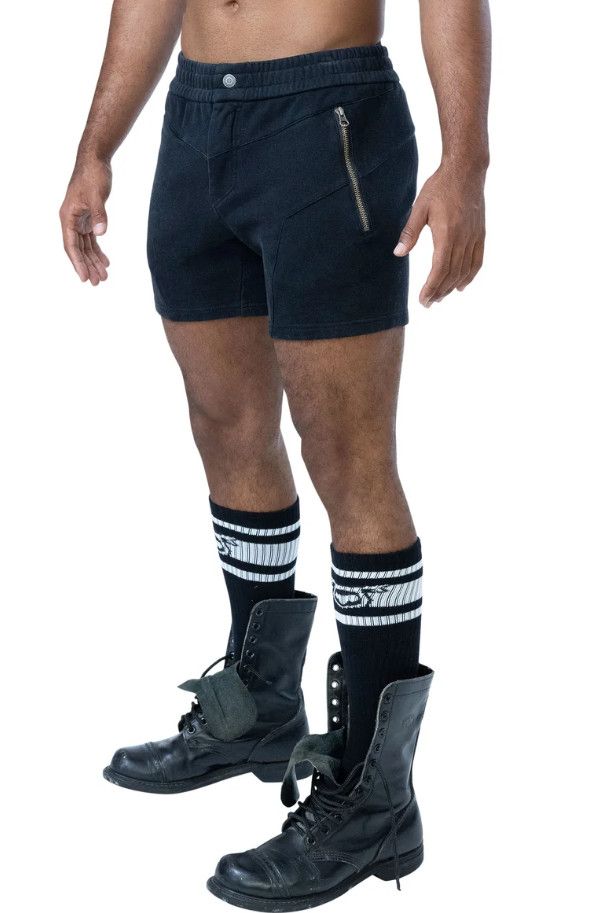 NASTY PIG CHAOS RUGBY SHORT BLACK NASTY PIG CHAOS RUGBY SHORT BLACK, Size: SMALL