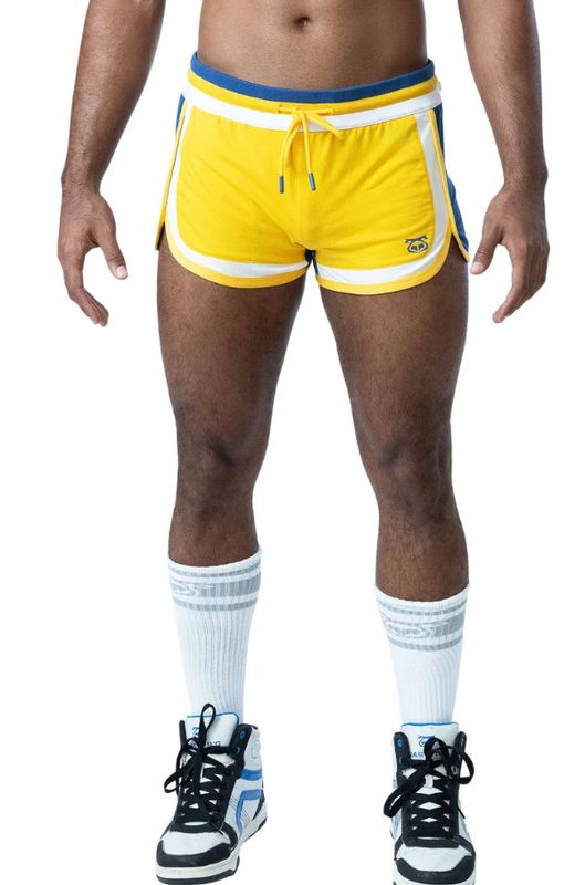 NASTY PIG DEADLIFT TRUNK SHORT GOLDENROD/CADET BLUE/WHITE NASTY PIG DEADLIFT TRUNK SHORT GOLDENROD/CADET BLUE/WHITE