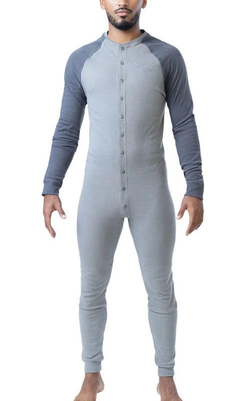 NASTY PIG UNION SUIT 3.0 SHARK GREY/FOSSIL GREY NASTY PIG UNION SUIT 3.0 SHARK GREY/FOSSIL GREY