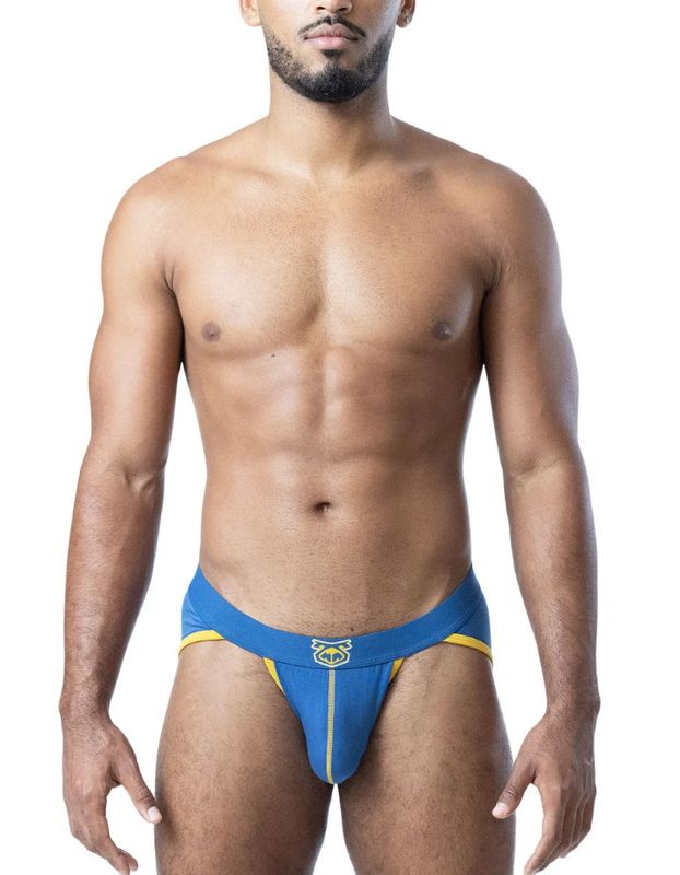 NASTY PIG DEADLIFT SPORT BRIEF CADET BLUE/GOLDENROD