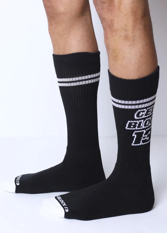 CELLBLOCK 13 STARTER CREW SOCK BLACK