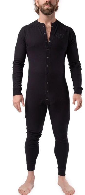 NASTY PIG UNION SUIT BLACK NASTY PIG UNION SUIT BLACK