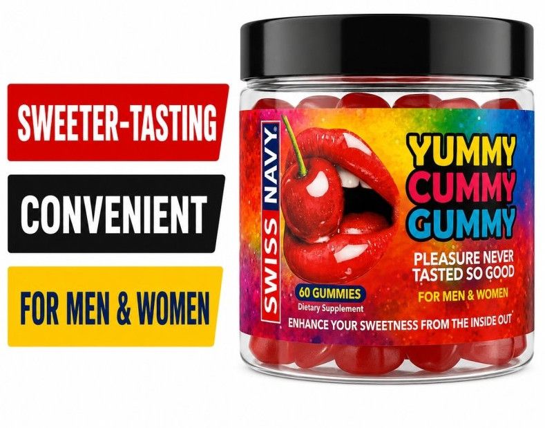 SWISS NAVY YUMMY CUMMY GUMMY 60 COUNT