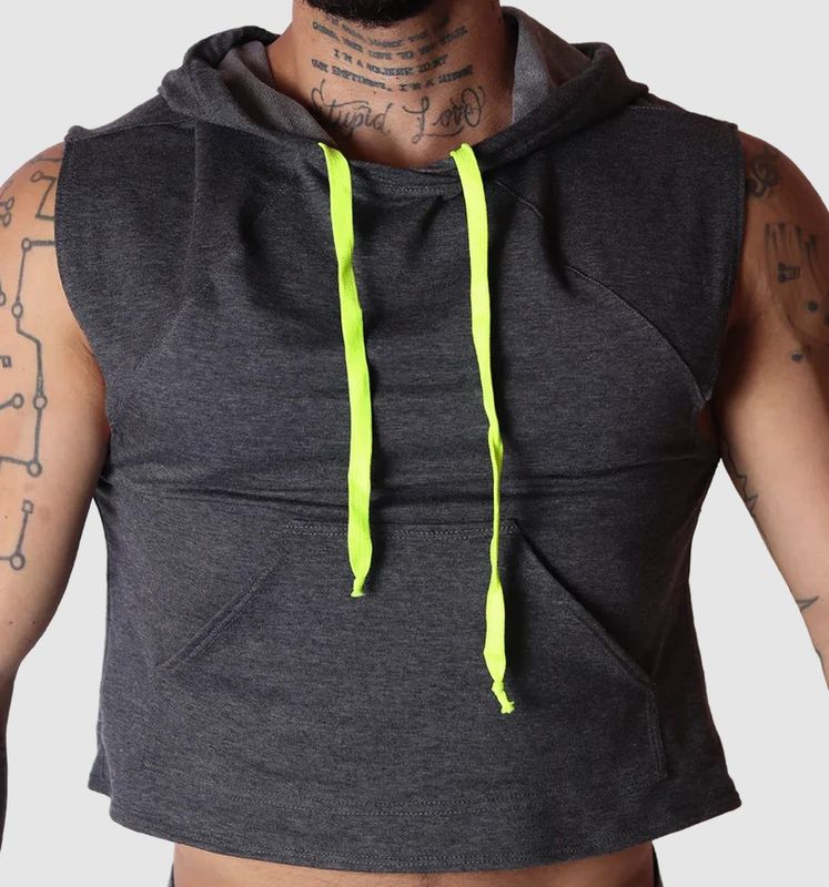 GIGO NAFTS GRAY HOODY T SHIRT GIGO NAFTS GRAY HOODY T SHIRT