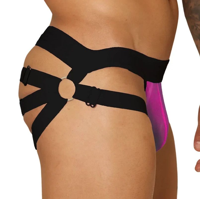GIGO SPECTRUM FUCHSIA JOCKSTRAP GIGO SPECTRUM FUCHSIA JOCKSTRAP, Size: SMALL