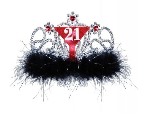 21ST BIRTHDAY FLASHING TIARA 21ST BIRTHDAY FLASHING TIARA