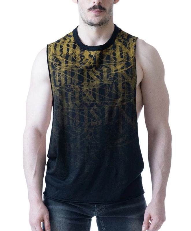 NASTY PIG INK SHREDDER TANK TOP BLACK NASTY PIG INK SHREDDER TANK TOP BLACK