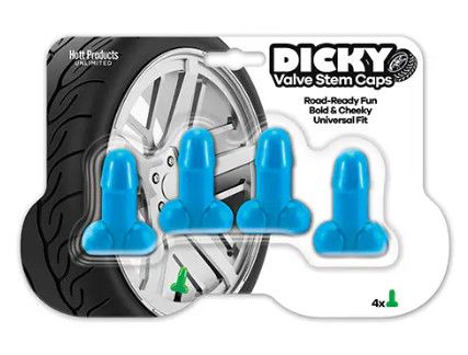 DICKY VALVE STEM CAPS 4pack