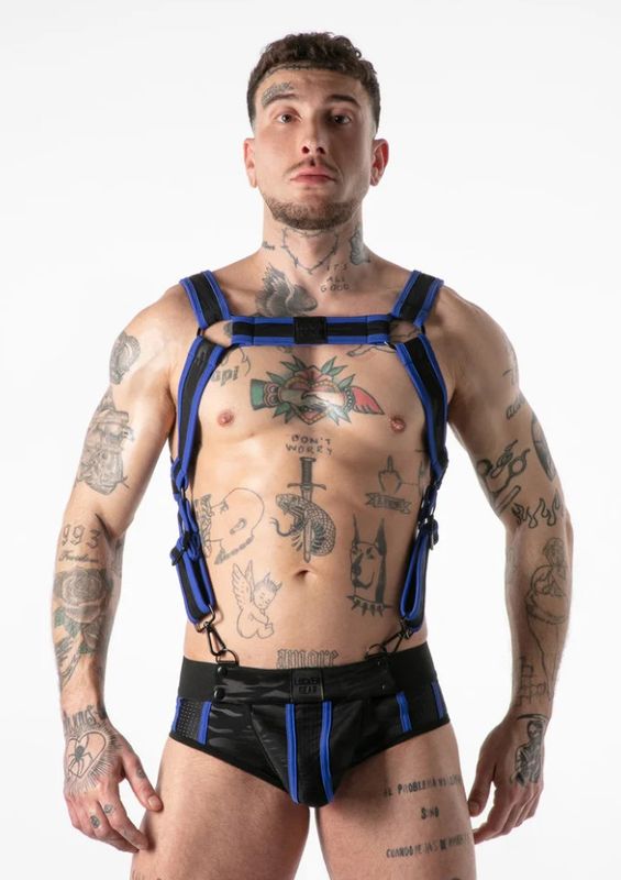 LOCKER GEAR FULL MILITARY ACCESS HARNESS BLUE