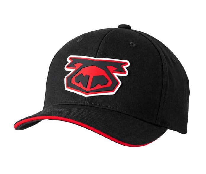 NASTY PIG SNOUT CAP 3.0 BLACK/SYSTEM RED/WHITE NASTY PIG SNOUT CAP 3.0 BLACK/SYSTEM RED/WHITE, Size: S/M