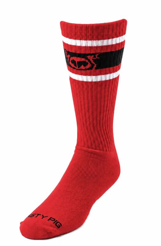 NASTY PIG HOOK'D UP SPORT SOCKS 3.0 SYSTEM RED/BLACK/WHITE