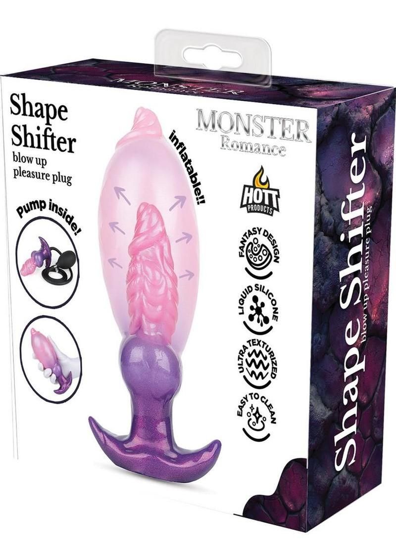 MONSTER ROMANCE SHAPE SHIFTER BLOW-UP ANAL PLUG PURPLE/PINK MONSTER ROMANCE SHAPE SHIFTER BLOW-UP ANAL PLUG PURPLE/PINK