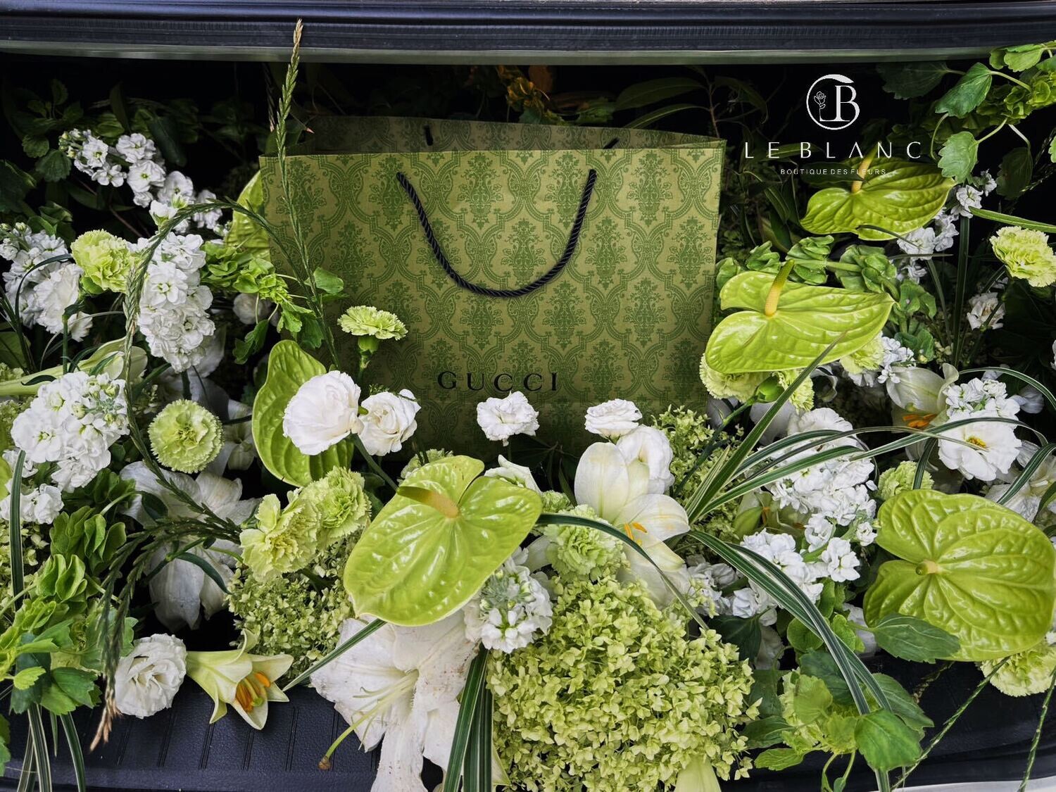 Car Trunk Surprise Flowers