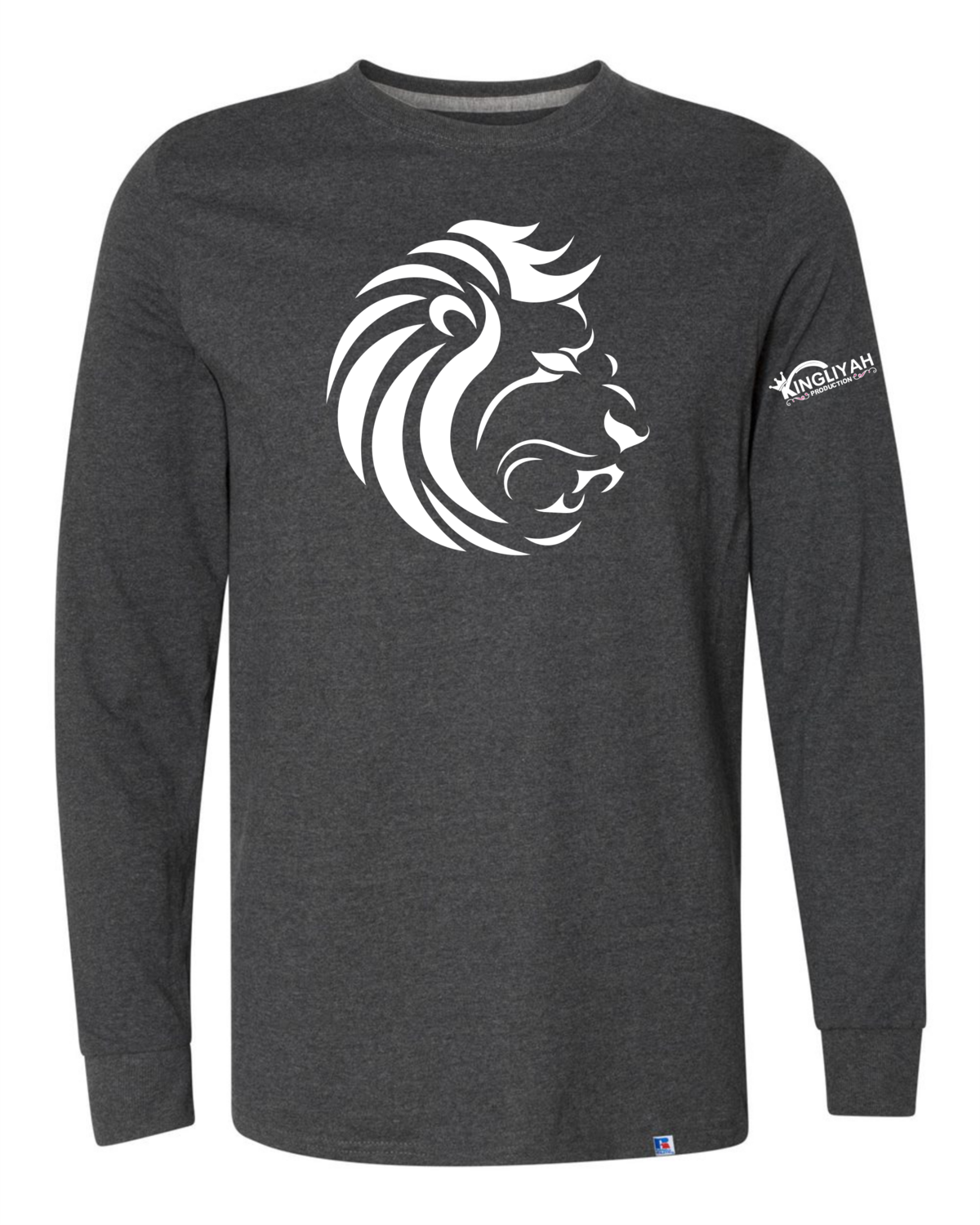 LION - JERZEES - NuBlend® Black Heather Crewneck Sweatshirt