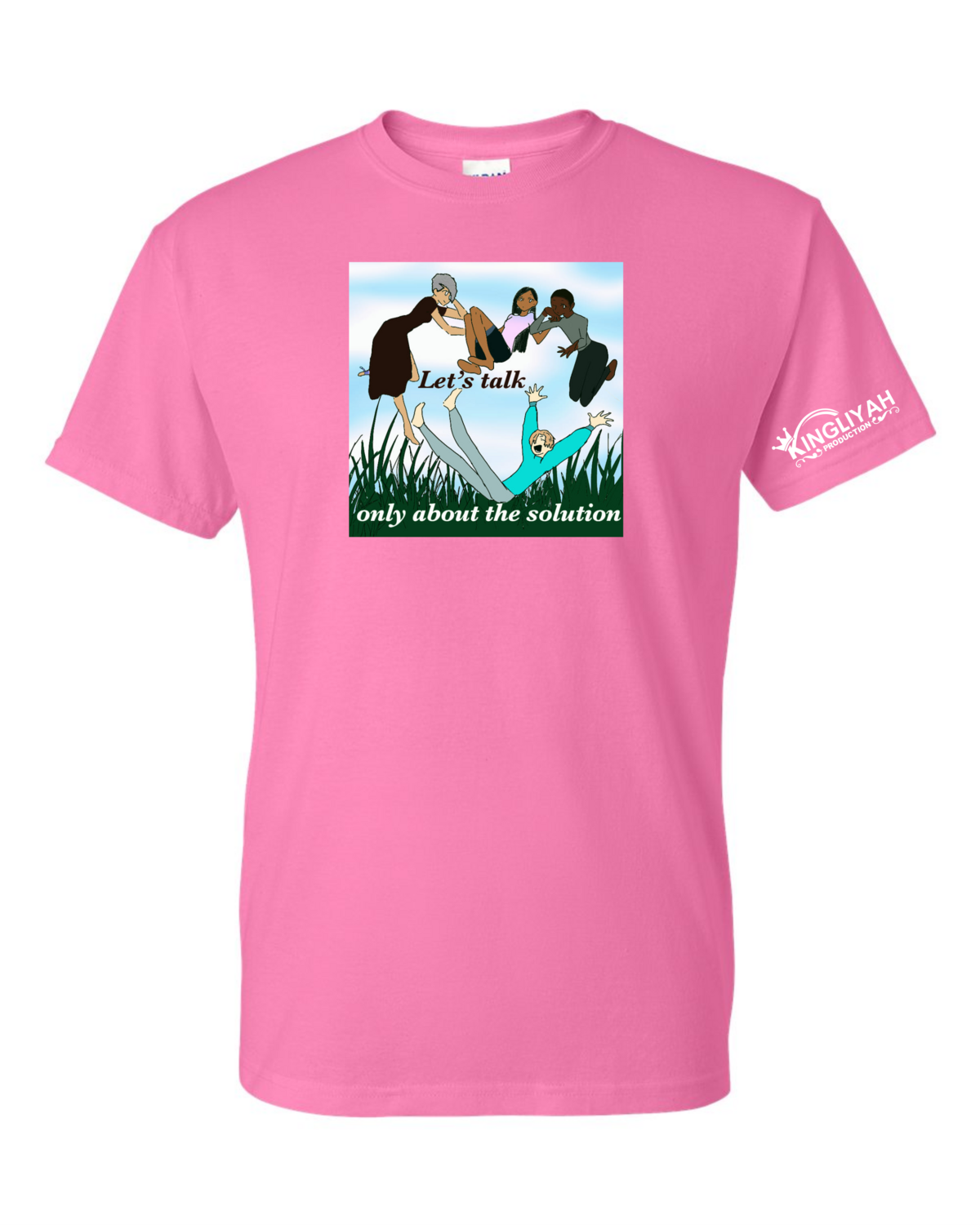 LET&#39;S TALK - Gildan Softstyle Azalea T-Shirt