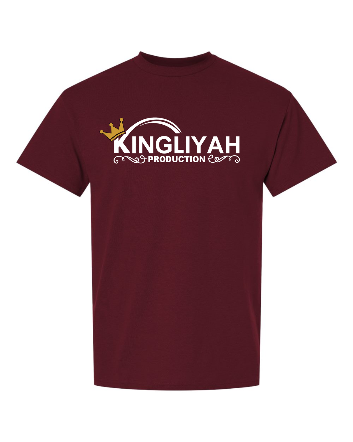 KINGLIYAH - Gildan Softstyle Maroon T-Shirt
