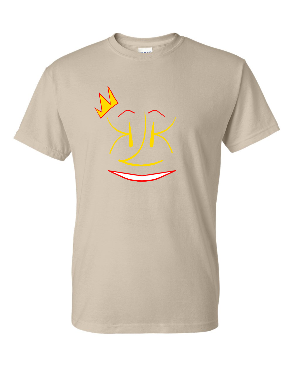 SMILE - Gildan Softstyle Sand T-Shirt
