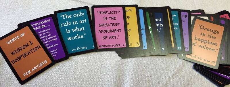 Artist Inspiration Card Set