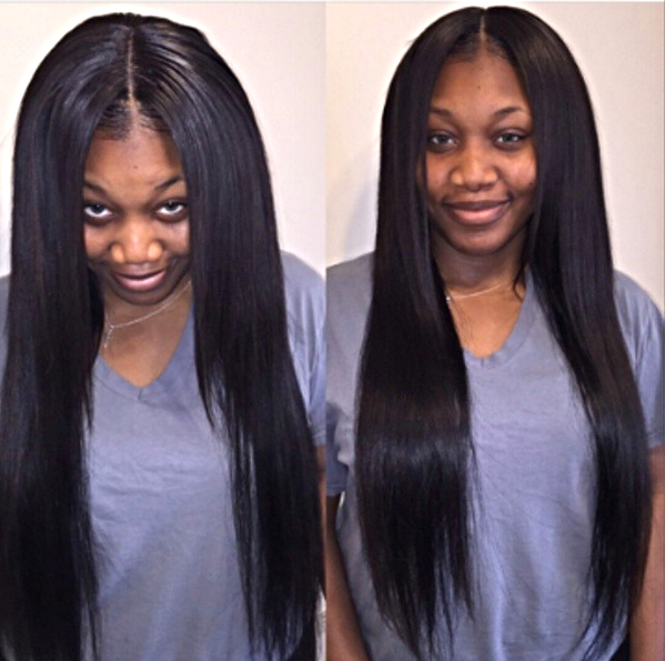 Straight Black Virgin Human Hair Brazilian (DEALS)