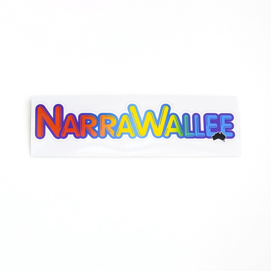 Narrawallee Town Sticker Narrawallee Town Sticker