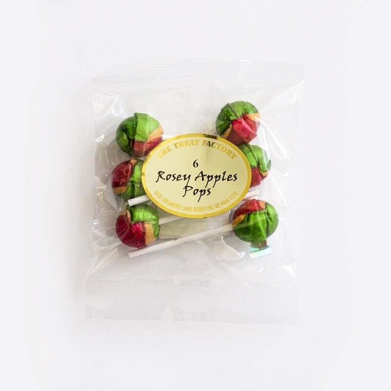 Rosey Apple  Lolly Pops