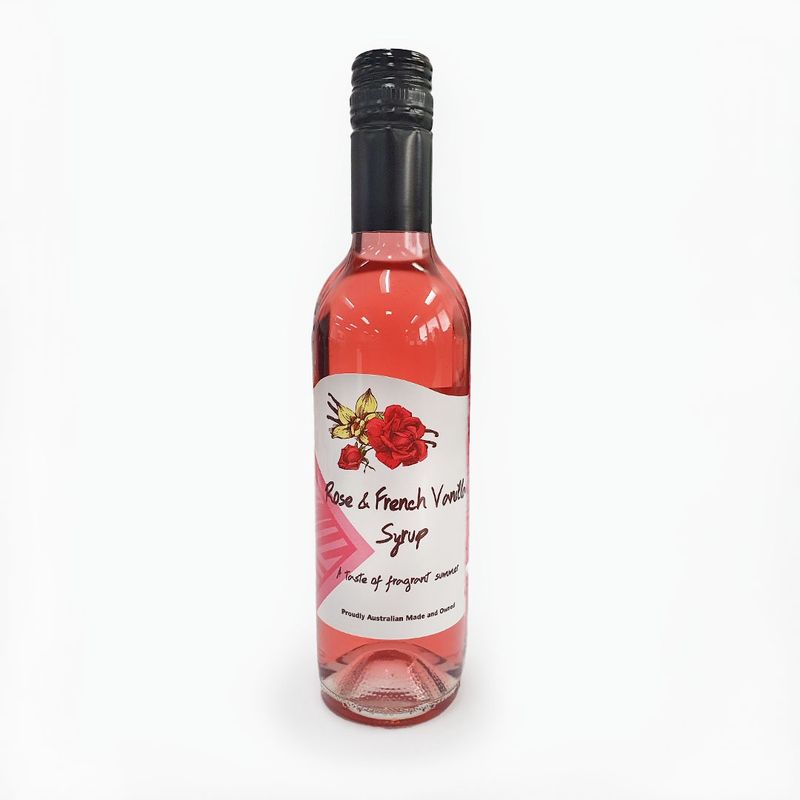 Rose and French Vanilla Syrup