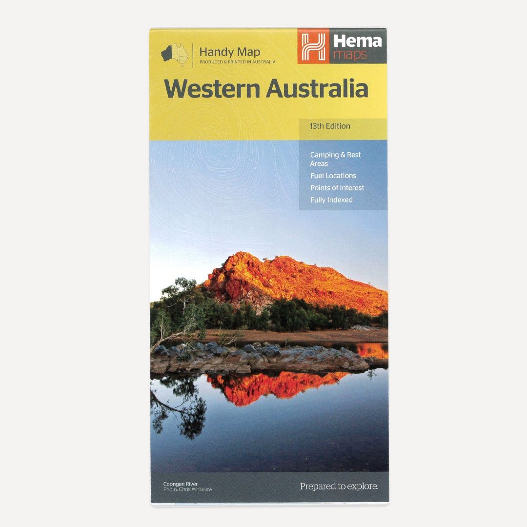 Western Australia Handy Map Hema