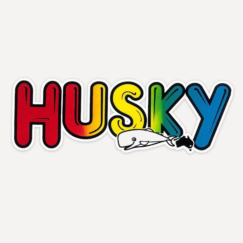 Husky Town Sticker