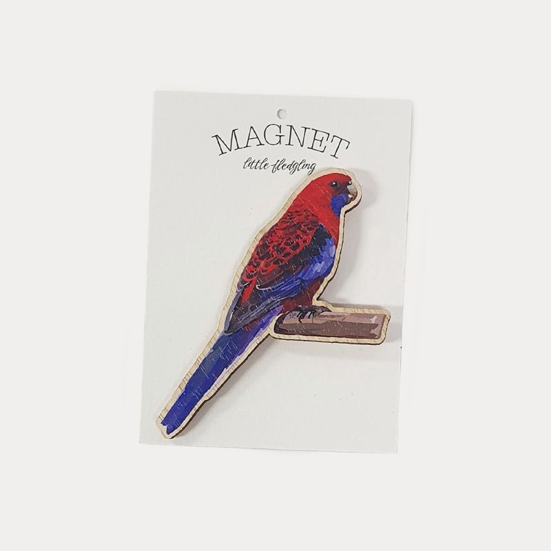 Crimson Rosella Magnet