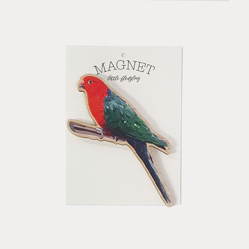 King Parrot Magnet