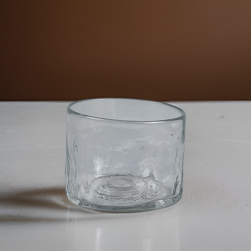Esencia – Clear Recycled Glass Cup from Oaxaca