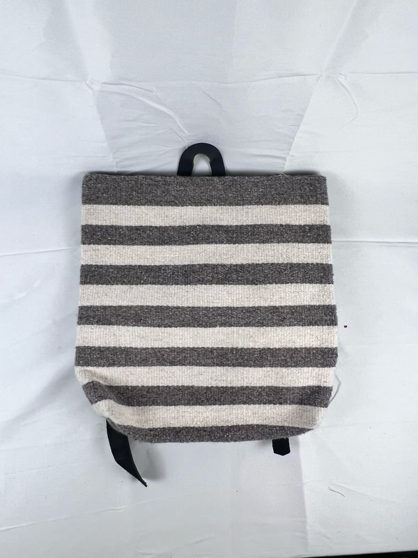 Sierra Stripes Wool Backpack – Handwoven Oaxacan Bag