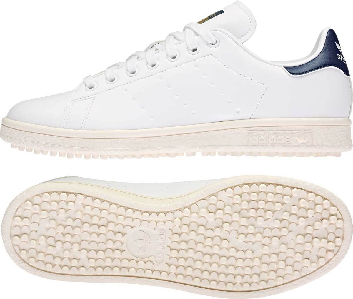 Souliers Adidas Stan Smith, Color: Blanc/Bleu, Size: 8