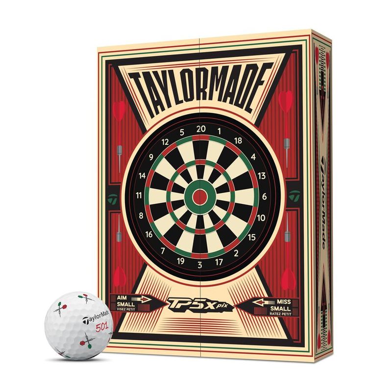 Balle Taylormade TP5x Pix Aim Small/Miss Small