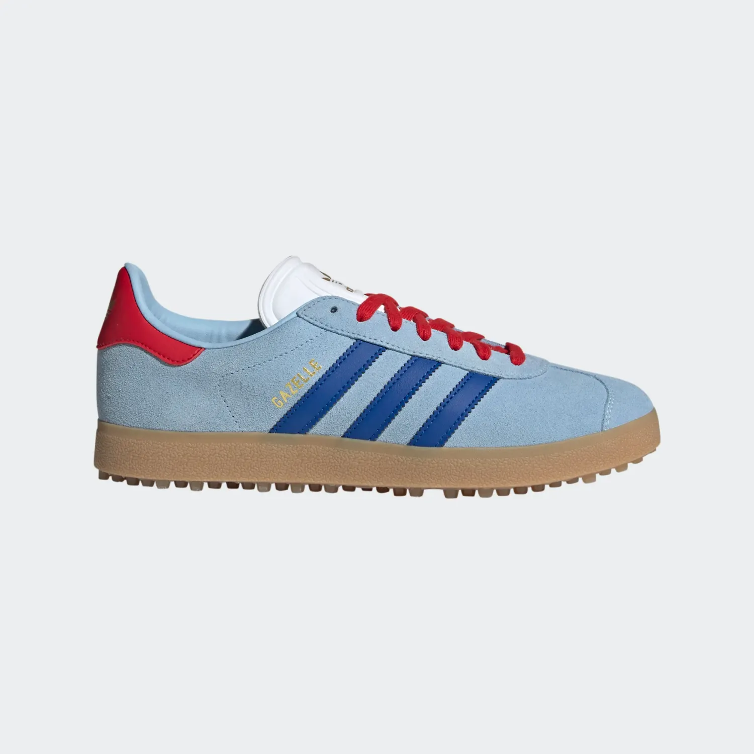 Souliers Adidas Gazelle Golf, Couleur: Bleu, Taille: 8.5
