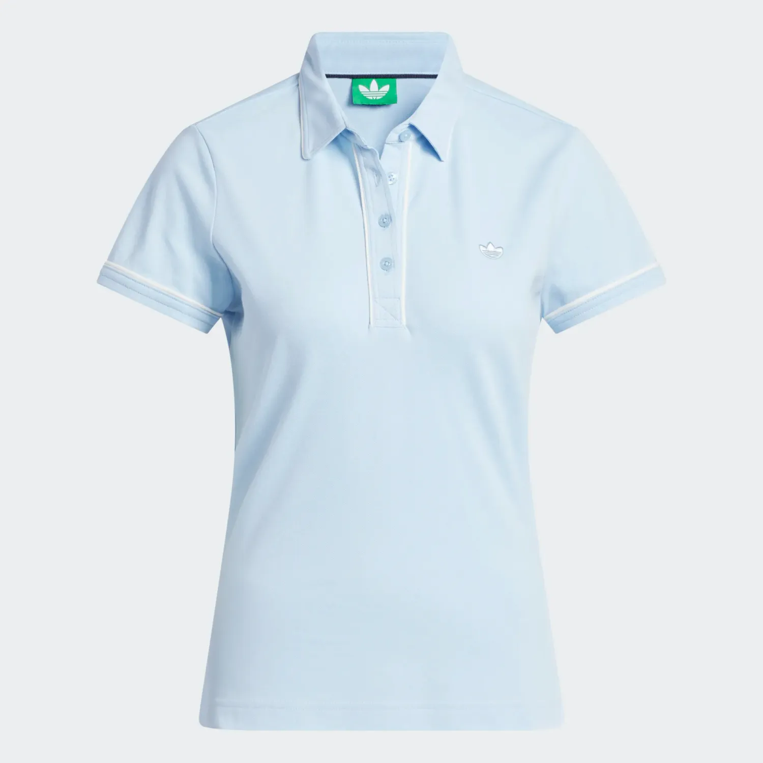 Polo Adidas Originals W Solid, Size: S, Color: Bleu Pâle