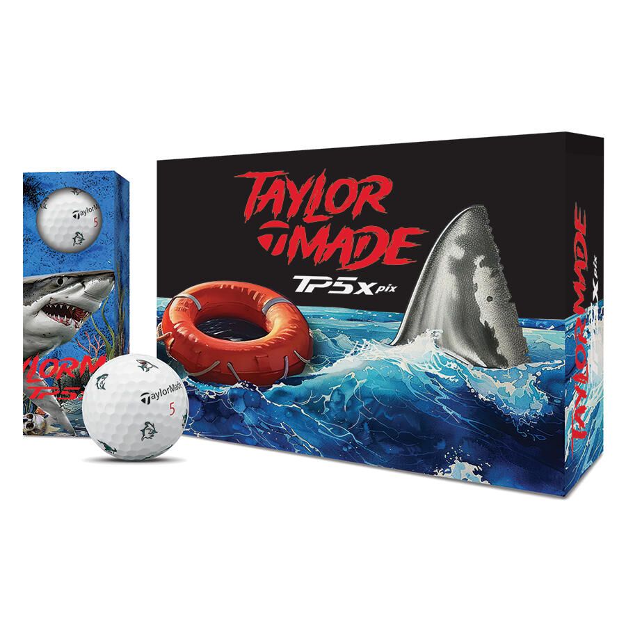 Balle Taylormade TP5x Pix Requin