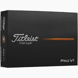 Balles Titleist ProV1